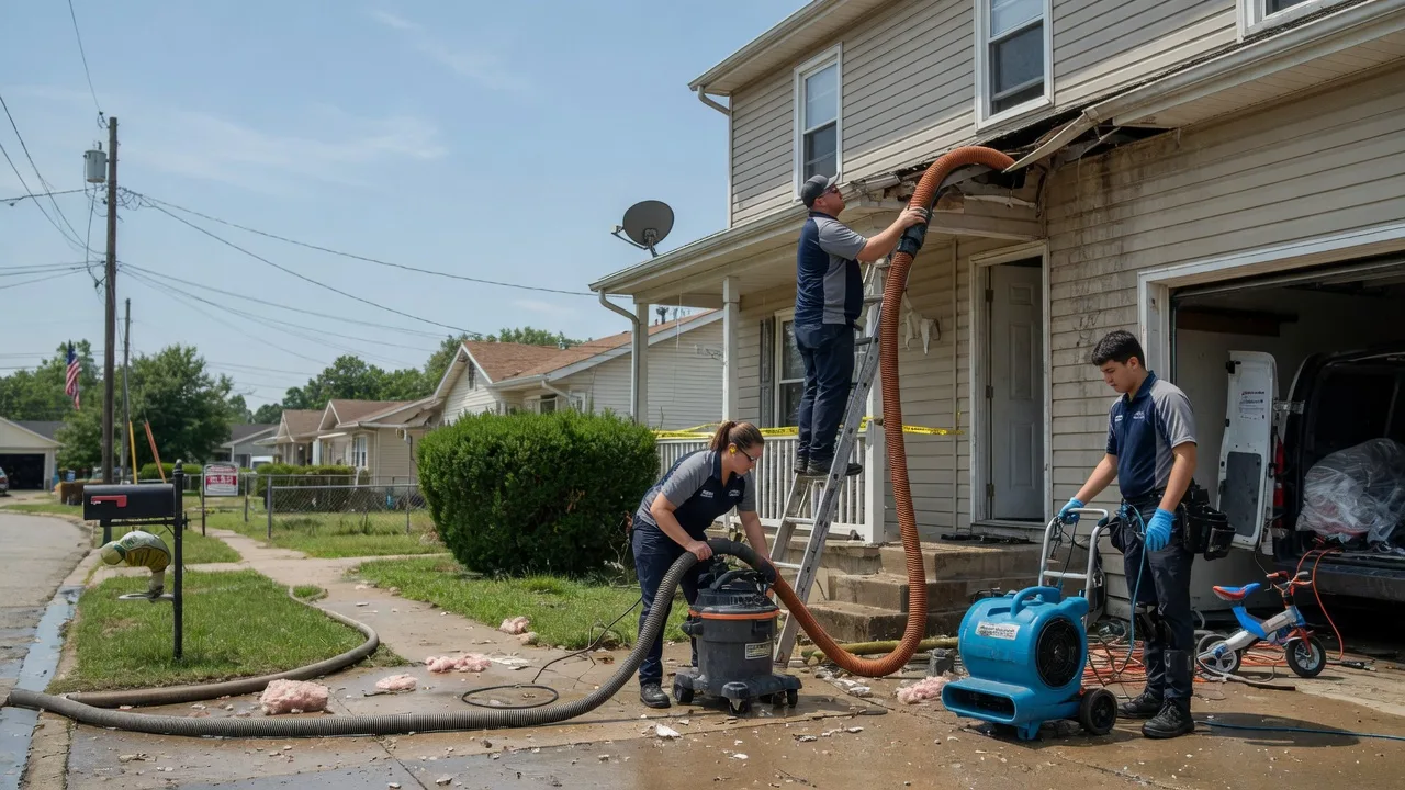 Water Damage Restoration in Sterling, KS near me